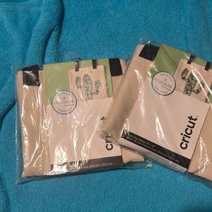 Cricut blank tote bags brand new